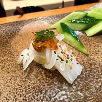 天寿し 京町店 - 烏賊 雲丹 飛子 胡麻