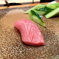 天寿し 京町店 - 鮪 大とろ 塩