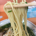 五苑 - 個人的に好みな細麺ストレートなのもいい