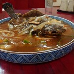 青龍 - ④カレイの甘酢あんかけ