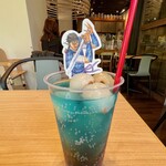 ザ・ラボ　カフェラボ - 信のブルーライチウォッカソーダ