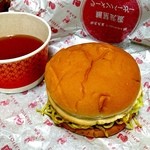 ロッテリア - 麺屋武蔵ラーメンバーガー