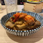 大衆食堂 安べゑ - キムチ肉豆腐(黒)