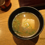 Tsukiji Otokomaezushi - 味噌汁