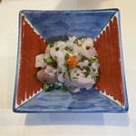 Torafuku meat and skin sashimi