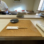 鮨おばな - カウンター