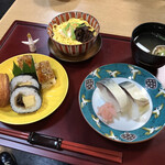 Chidoritei - 若狭、蒸し寿司に変更