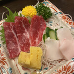 銀寿司 - 熊本阿蘇の馬肉。本当に美味しかったです。