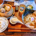 シュウマイルンバ - 中華そば定食  1000円