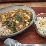ＧＲＡＮ - 大豆とほうれん草の玄米カレー