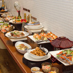 バニラ - 25品目のブッフェ料理