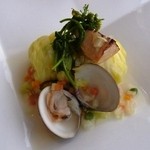 レストラン　コント・ドゥ・フェ - 真鯛とハマグリのファルシ