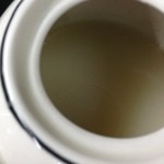 麺道服部 - スープ割りの中身