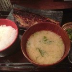 越後屋 三十郎 - トロほっけの味噌漬け定食