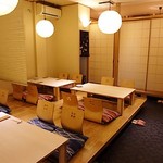 Shokushinshungiku - 小上がりと個室もあります