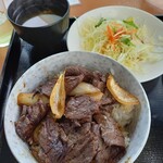 江別ホルモン食堂 - 料理写真:牛サガリ丼