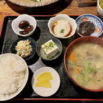 森の味処 なかむら  - ナメコだご汁定食