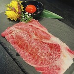 焼肉 牛ごろ - ⭕️看板メニュー蘭王卵の厳選和牛A4～やきすき