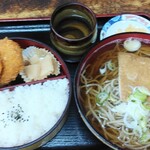 東京亭 - そば弁当