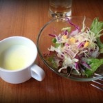 ピザバルコムギ - サラダ/スープ
