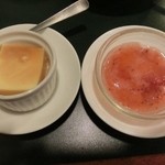 横浜大飯店 - プリンとヨーグルト