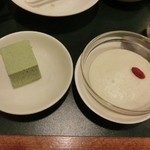 横浜大飯店 - 抹茶ムース・アンニンプリン