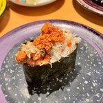 Sushi Kuine - 香箱蟹。530円