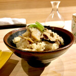 味ひろ - 〆の松茸御飯