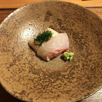 蓮 三四七 - 帆立昆布じめ◎    平目