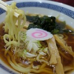 Yamada Udon - （2022/10月）醤油ラーメンの麺