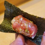 鮨駒 - ◆大間まぐろタタキ