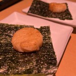 Sushi Teppanyaki Hiiragi - 帆立磯辺焼き