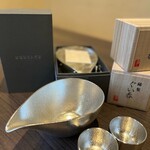 Sushi Teppanyaki Hiiragi - 日本酒の酒器