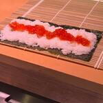 Sushi Teppanyaki Hiiragi - すじこ巻き
