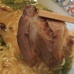 ラーメン真 - 焼豚はこんな感じ