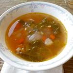 (ﾗﾝﾁ)パスタコース　※富里元気野菜のミネストローネ
          （お好きなだけ）