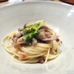 十皿 - 河内鴨と茸のパスタ