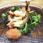 十皿 - 車海老のグリル・サラダ仕立て