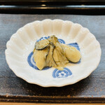 松寿司 - 牡蠣の漬けこみ