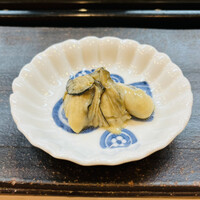 松寿司 - 牡蠣の漬けこみ