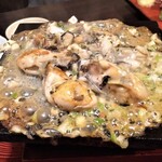 あい庵 - 牡蠣の鉄板焼き