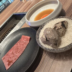 焼肉うしごろ 銀座店 - トリュフとザブトンのすき焼き