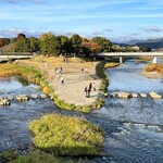 出町ふたば - 賀茂川+高野川=鴨川