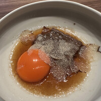 焼肉うしごろ 銀座店 - トリュフとザブトンのすき焼き