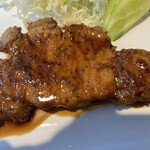 レストラン オーロラ - 豚ロースソテー 甘辛ソース