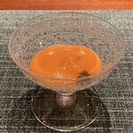 蒼 - 東農園より パプリカのムース
      うひゃー、なんですかこのパプリカの濃厚な甘味と美味しさは！
      度々いただいてはいますが、すっかり過去の美味しさに上書きされます♪