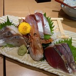 Sushiya Ginzou - 季節の刺身盛合せ