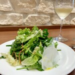 Osteria Gioia - 自家畑の野菜サラダ 〜自家製ドレッシング