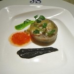 ル・ジャルダン・デ・サヴール - ホタルイカのガレット　コリアンダー風味