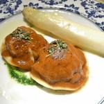 ル・ジャルダン・デ・サヴール - ブルターニュ産オマール海老のラヴィオリ